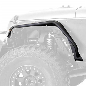 Smittybilt XRC Flux Front Tube Fender Flares - Jeep JK & JKU