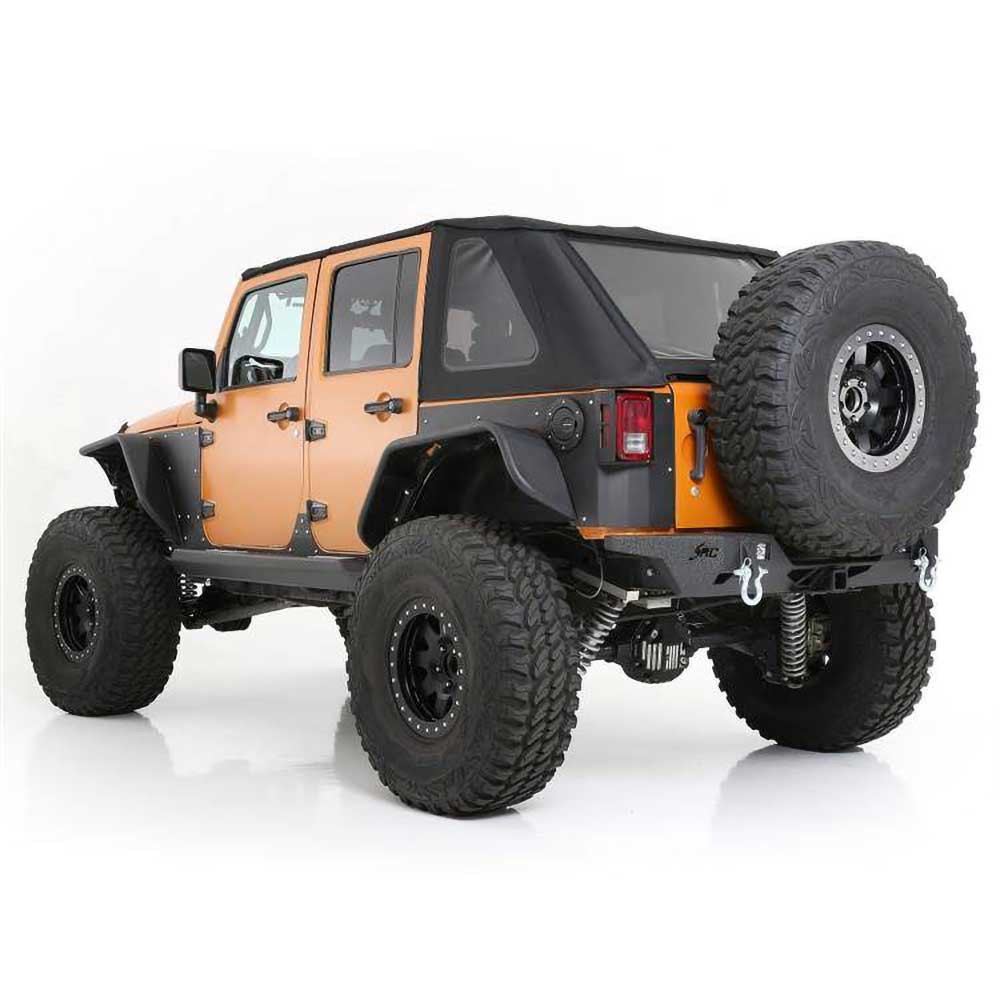 Smittybilt XRC Flux Front Tube Fender Flares - Jeep JK & JKU - 4