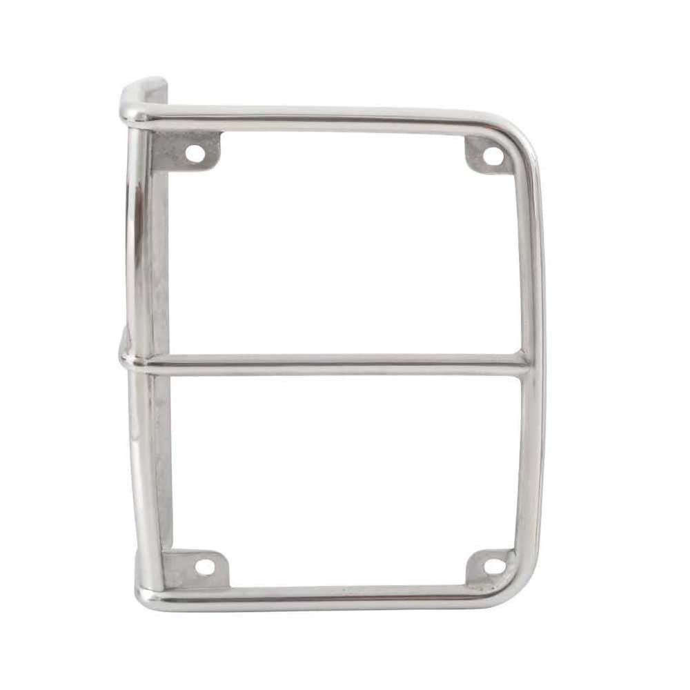 Smittybilt Tail Light Guards Polished - Jeep JK & JKU - 3