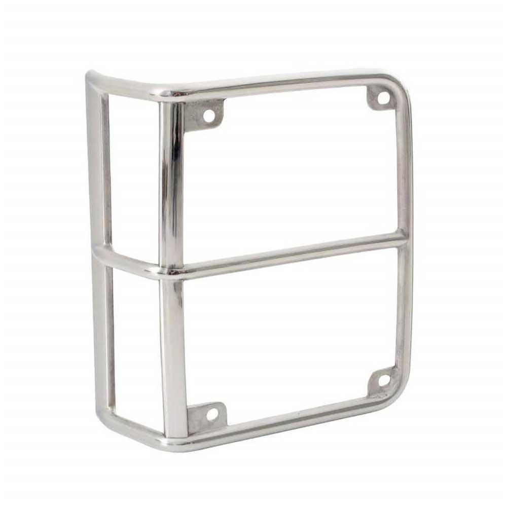 Smittybilt Tail Light Guards Polished - Jeep JK & JKU