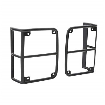 Smittybilt Tail Light Guards Black - Jeep JK & JKU