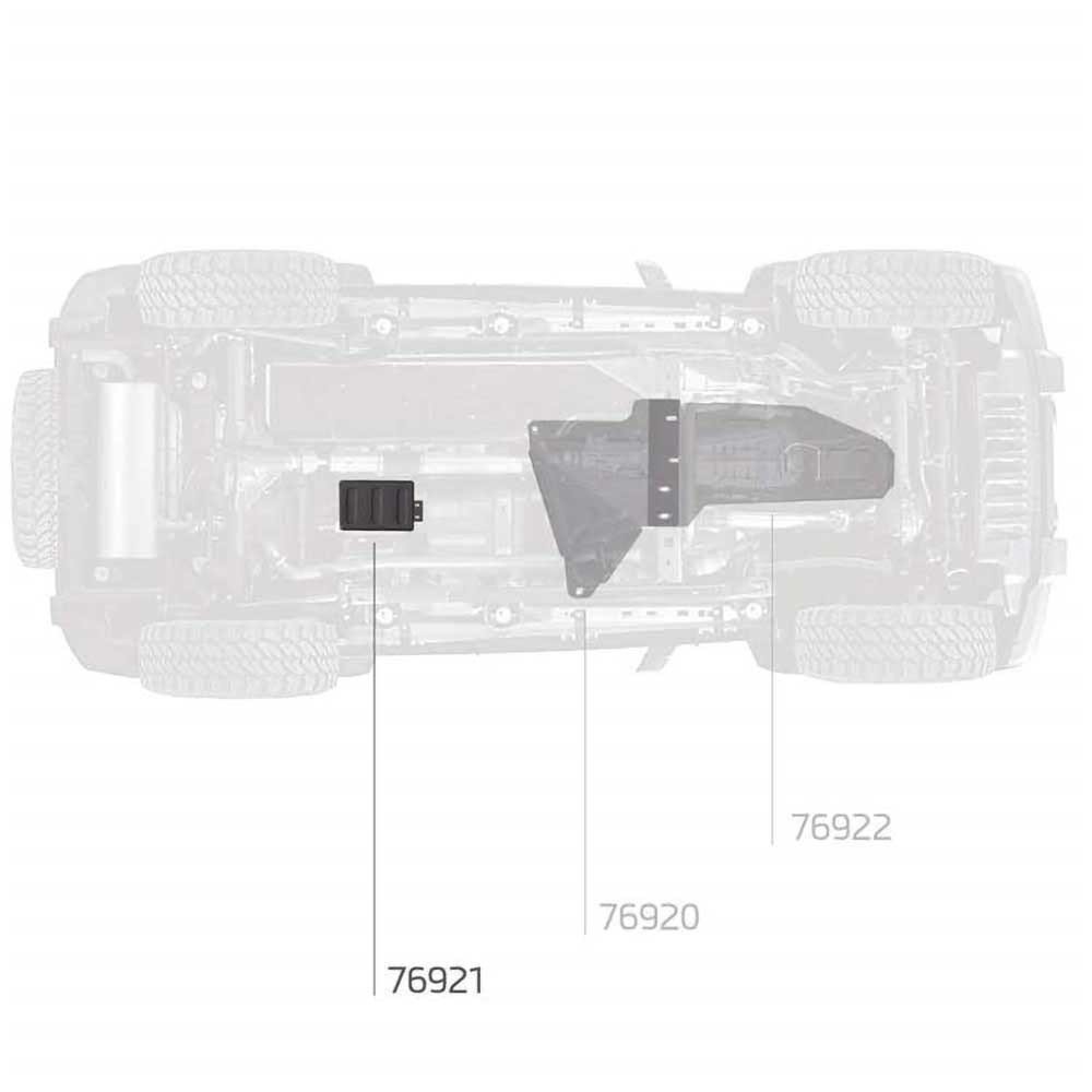 Smittybilt EVAP Canister Skid Plate - Jeep JK & JKU - 5