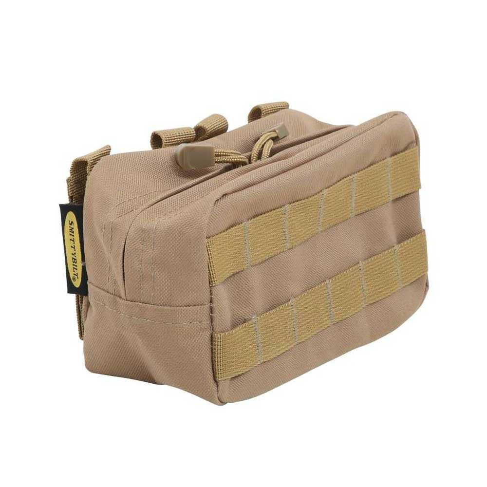 Smittybilt G.E.A.R. Overhead Console Coyote Tan - Jeep JK & JKU Soft Top - 6