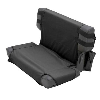 Smittybilt G.E.A.R. Rear Seat Cover Black - Jeep YJ, TJ & LJ