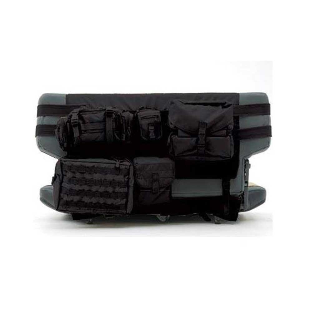 Smittybilt G.E.A.R. Rear Seat Cover Black - Jeep YJ, TJ & LJ - 3
