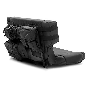 Smittybilt G.E.A.R. Rear Seat Cover Black - Jeep YJ, TJ & LJ