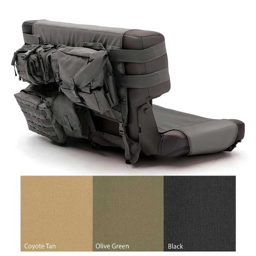 Smittybilt G.E.A.R. Rear Seat Cover Black - Jeep YJ, TJ & LJ - 4