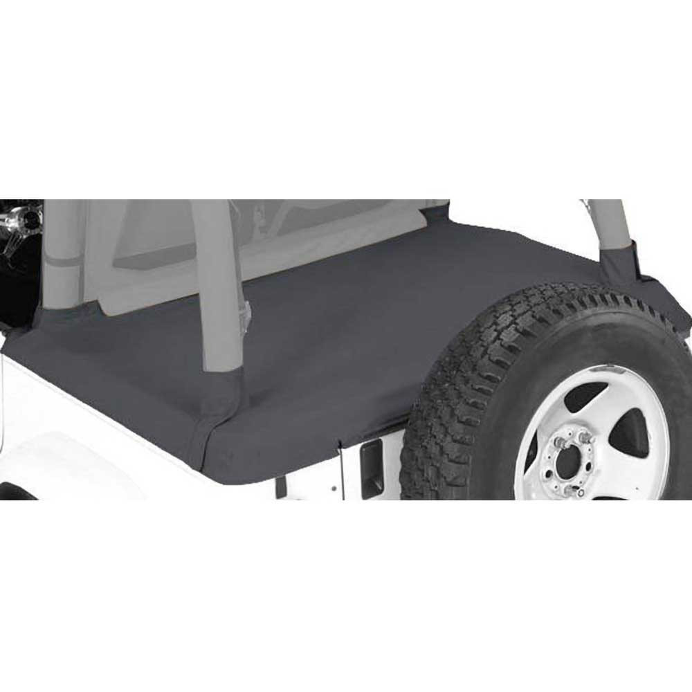 Smittybilt Tonneau Cover Denim Black - Jeep YJ 1993-1995 - 2