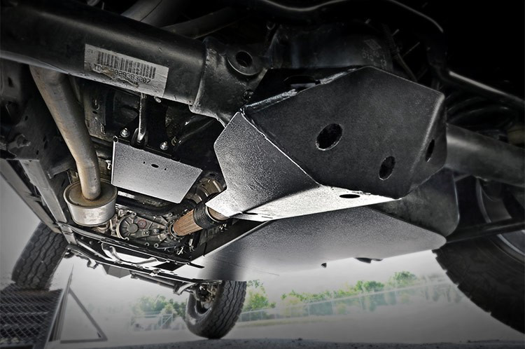 Rough Country Rear Differential Skid Plate Dana 44 - Jeep JKU & JKU - 2