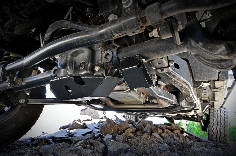 Rough Country Front Differential Skid Plate Dana 44 - Jeep JK & JKU - 2