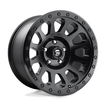 Fuel Alloy Wheel D579 Vector Matte Black - Jeep JK, JT & JL