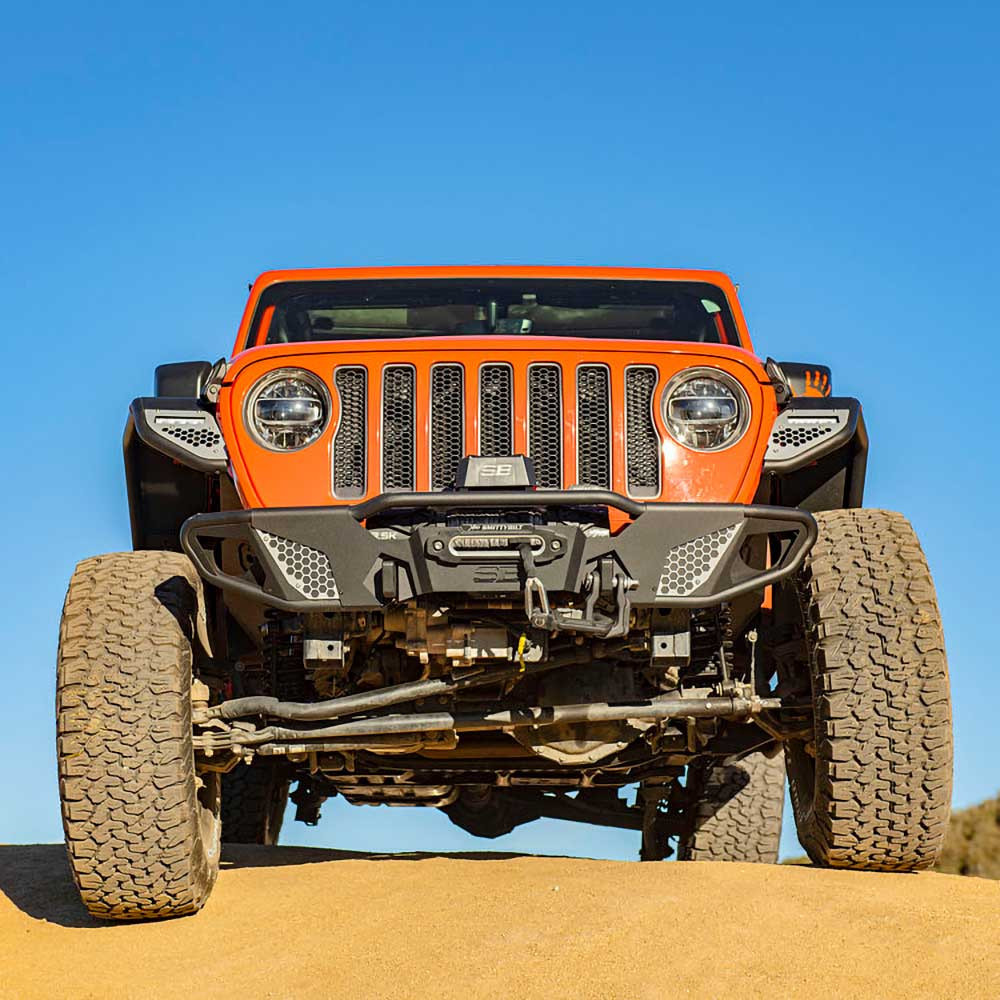 Smittybilt Apollo Steel Front Bumper - Jeep JK, JL & JT - 18