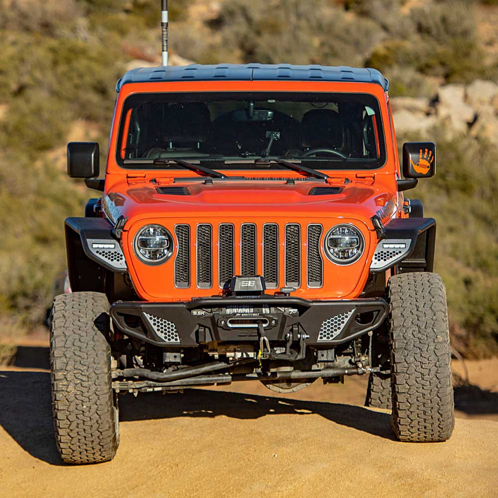 Smittybilt Apollo Steel Front Bumper - Jeep JK, JL & JT - 16