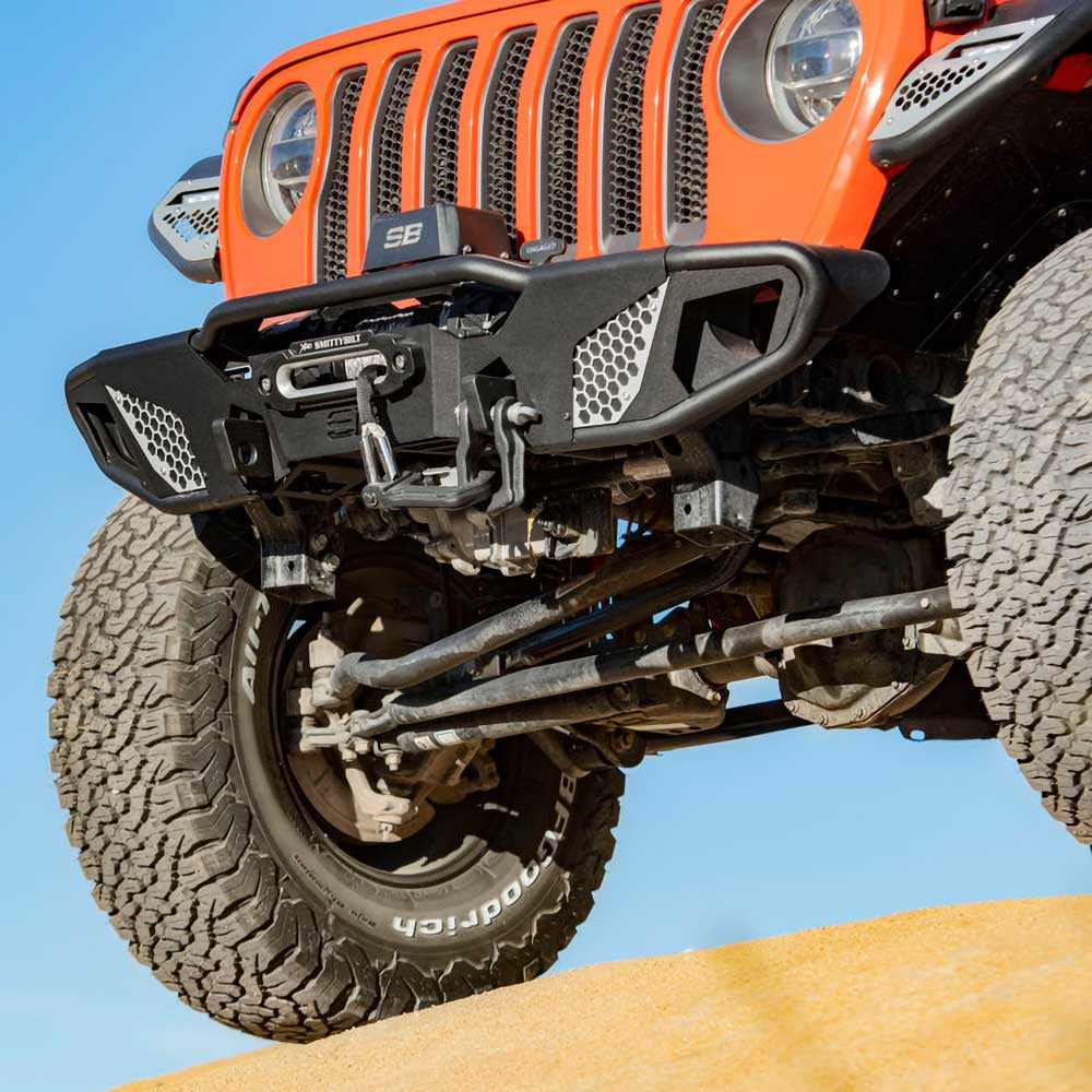 Smittybilt Apollo Steel Front Bumper - Jeep JK, JL & JT - 17