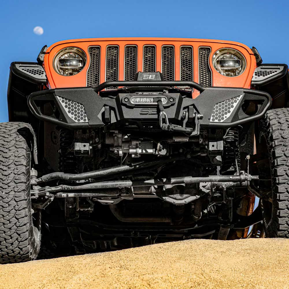 Smittybilt Apollo Steel Front Bumper - Jeep JK, JL & JT - 15