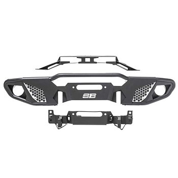 Smittybilt Apollo Steel Front Bumper - Jeep JK, JL & JT