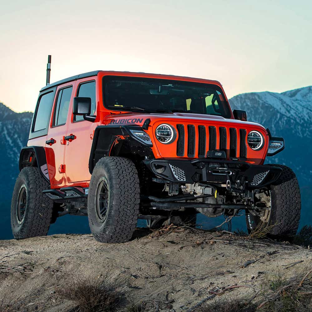 Smittybilt Apollo Steel Front Bumper - Jeep JK, JL & JT - 14