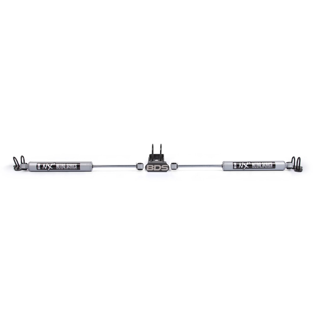 BDS NX2 Dual Steering Stabilizer - Jeep JK & JKU - 2