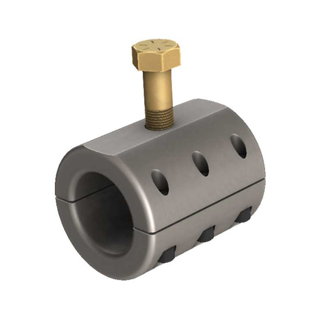 Barnes 4WD Steering Stabilizer Tie Rod Clamp 1-1/2" - 2