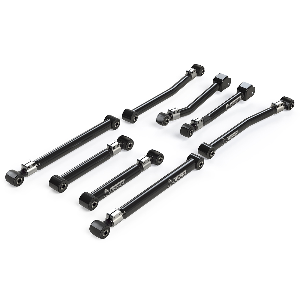 TERAFLEX ADJUSTABLE CONTROL ARMS KIT ALPINE LIFT 04,5" JT Falken Offroad