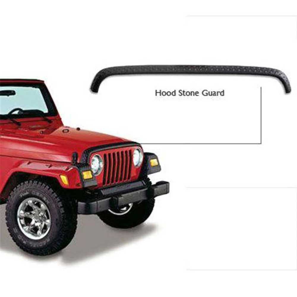 Bushwacker Trail Armor Hood Protector - Jeep TJ & LJ - 4