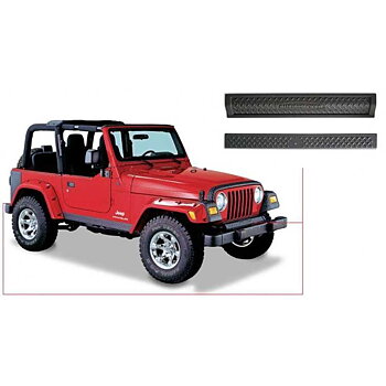 Bushwacker Trail Armor Front & Rear Corner Covers - Jeep TJ & LJ