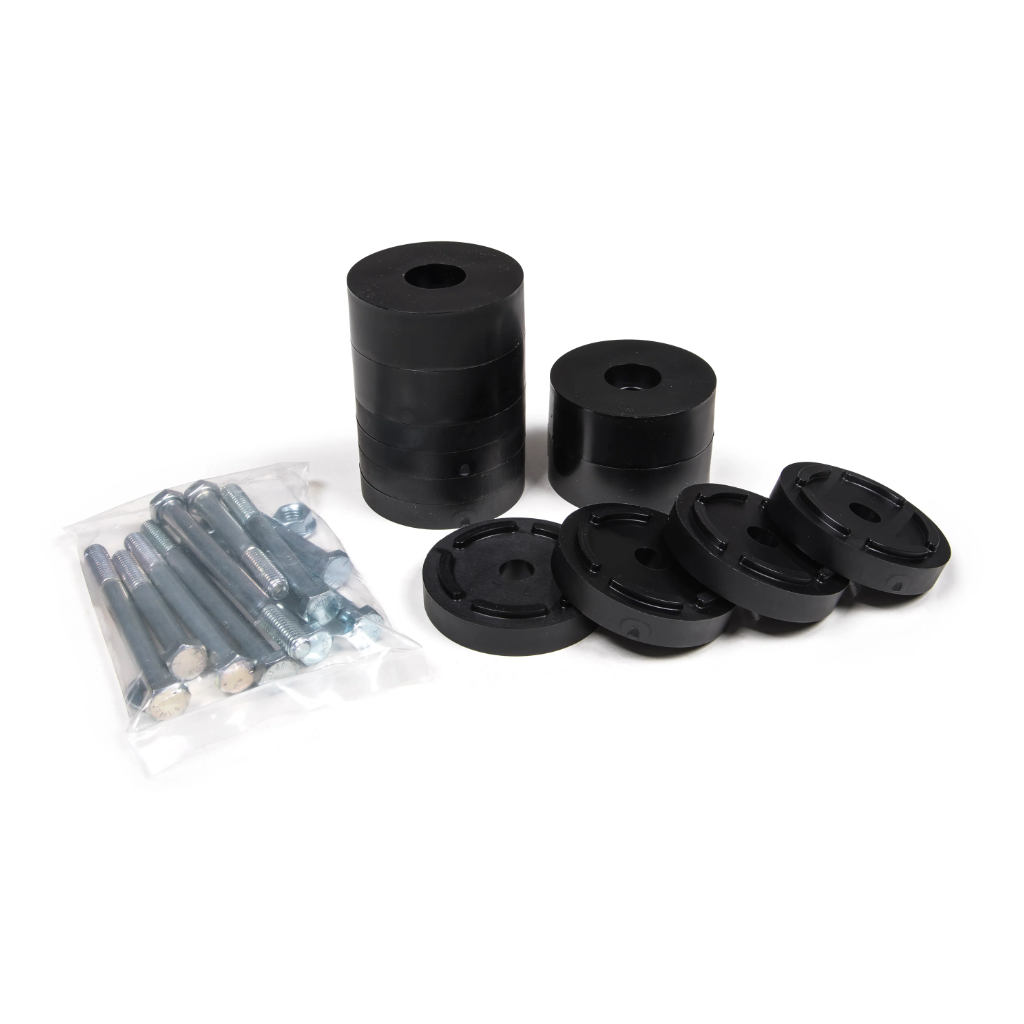 JKS Adjustable Front Bump Stop Extensions 2-6" Lift - Jeep JL, JLU & JT