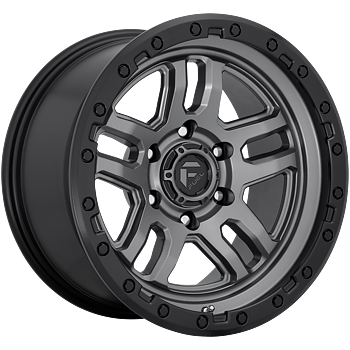 Fuel Ammo 17x9" 4.5BS Matte Gunmetal Black Bead Ring - Jeep JK, JL & JT