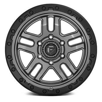 Fuel Ammo 17x9" 4.5BS Matte Gunmetal Black Bead Ring - Jeep JK, JL & JT
