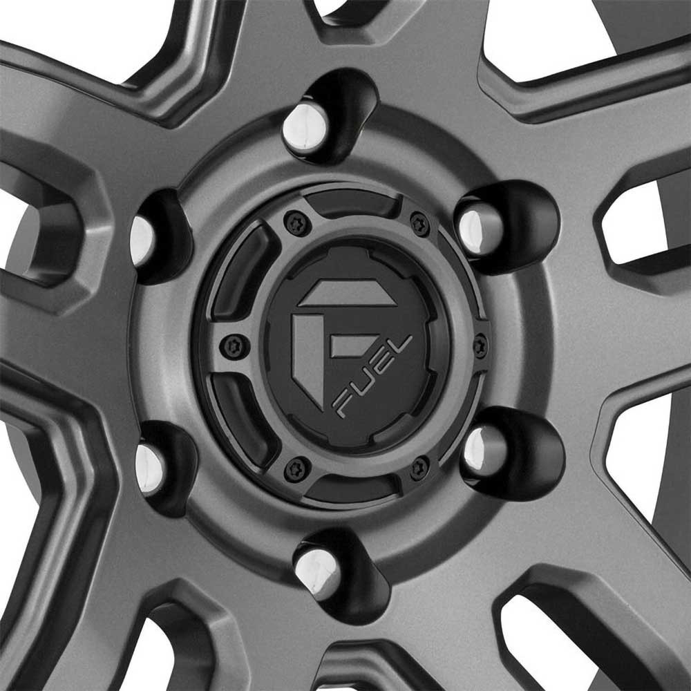 Fuel Ammo 17x9" 4.5BS Matte Gunmetal Black Bead Ring - Jeep JK, JL & JT - 5