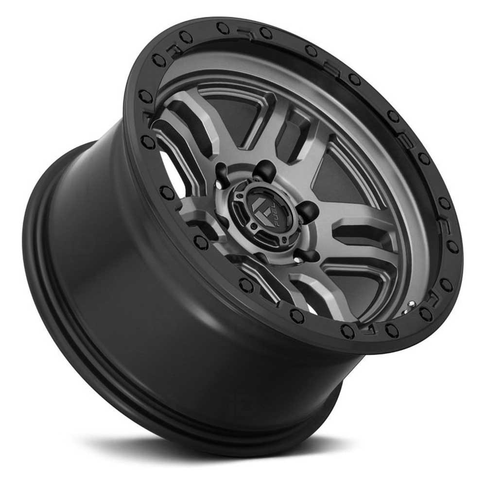 Fuel Ammo 17x9" 4.5BS Matte Gunmetal Black Bead Ring - Jeep JK, JL & JT - 3