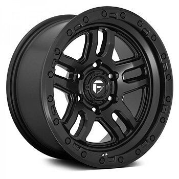 Fuel Alloy Wheel D700 Ammo Matte Black - Jeep JK & JL