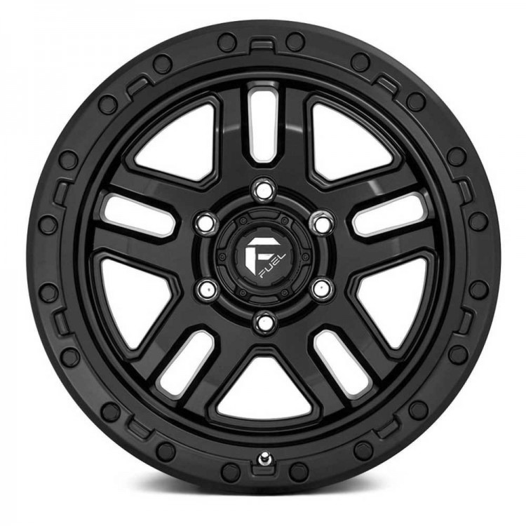 Fuel Alloy Wheel D700 Ammo Matte Black - Jeep JK & JL - 2