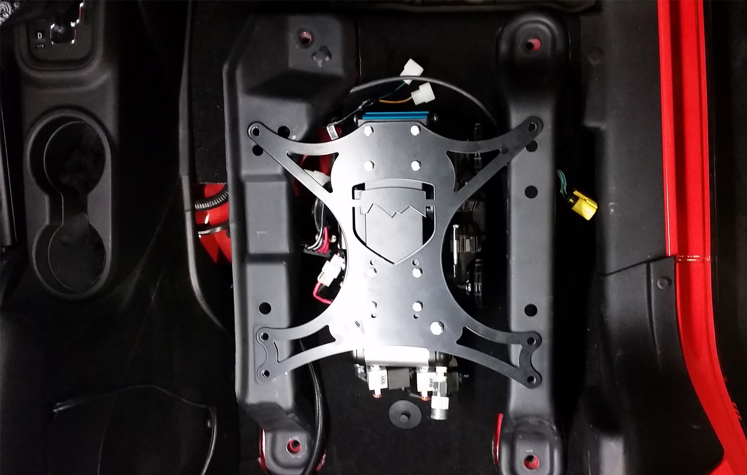 Teraflex ARB Air Compressor Under Seat Mount Kit - Jeep JKU - 3