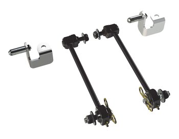 Teraflex Front Sway Bar Quick Disconnect Kit 0-2.5" Lift - Jeep JK & JKU