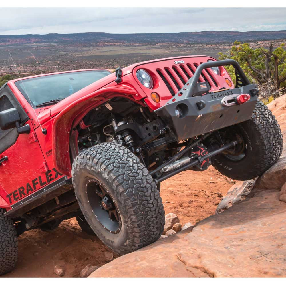 Teraflex Front Sway Bar Quick Disconnect Kit 0-2.5" Lift - Jeep JK & JKU - 4