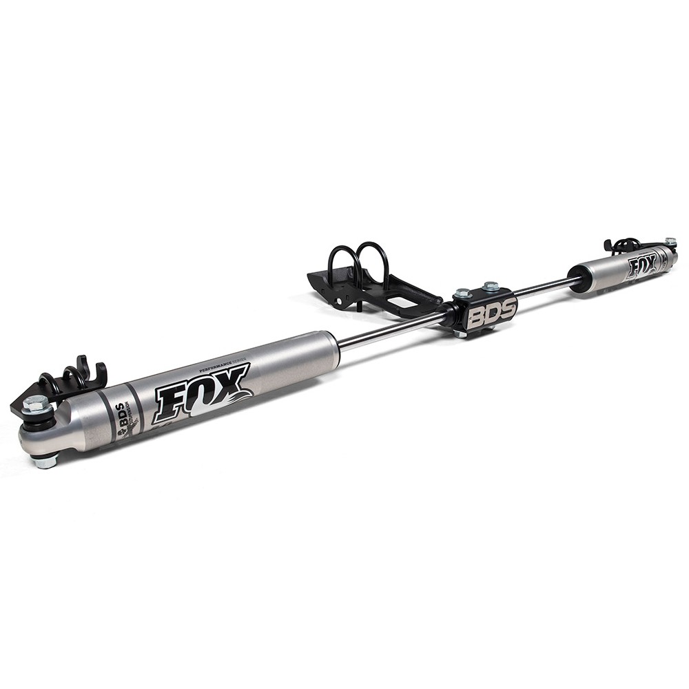 FOX DUAL STEERING STABILIZERS 2.0 Jeep JL & JLU Falken Offroad