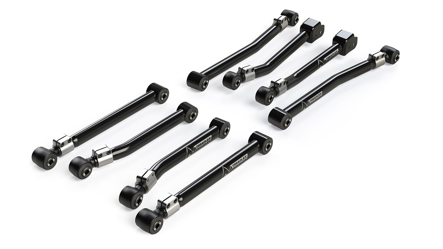 Teraflex Alpine IR Adjustable Control Arms 8-Kit 0-4.5" Lift - Jeep JL & JLU
