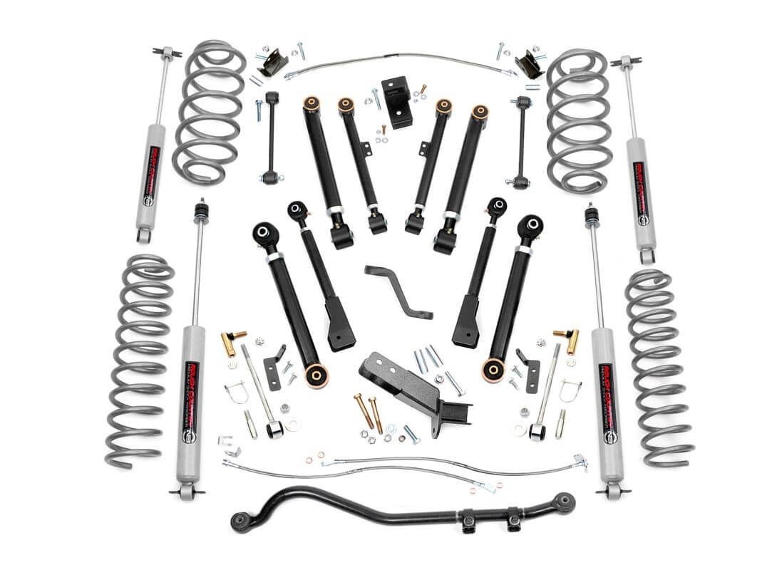 Rough Country 4" X-Series Lift Kit - Jeep TJ