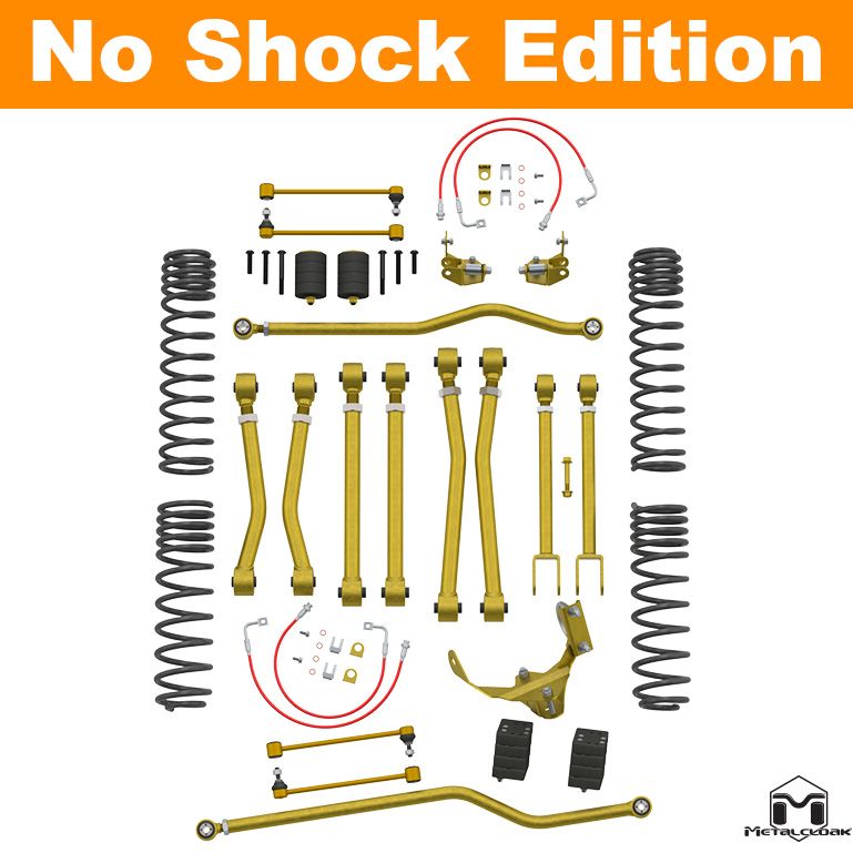 Metalcloak 3.5" Game-Changer Suspension - Jeep JKU