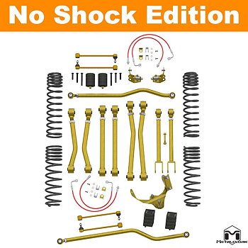 METALCLOAK 3.5" Game-Changer Suspension - Jeep JKU