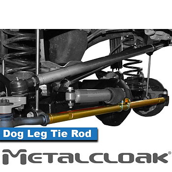 Metalcloak Chromoly Dog-Legged Tie Rod - Jeep JK & JKU