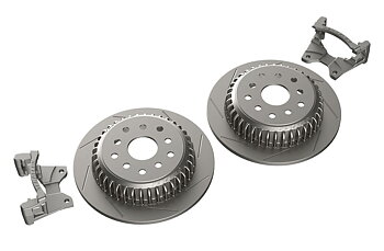 Teraflex  Rear performance slotted big rotor kit - Jeep JK & JKU