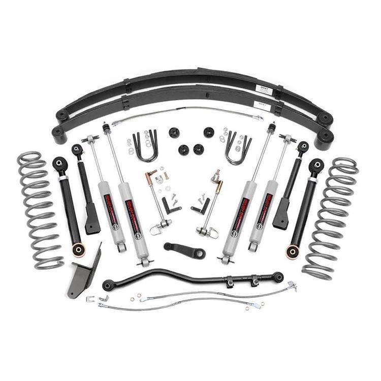 Rough Country 4.5" Lift Kit Pro X-Series - Jeep XJ