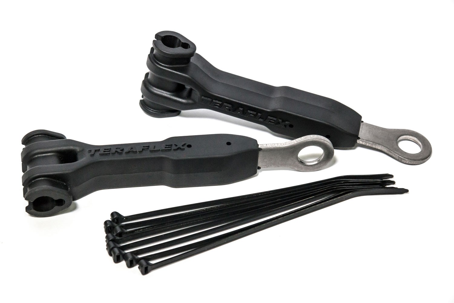 Teraflex Front Brake Line Anchor Kit - Jeep JK & JKU