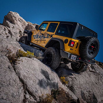 Teraflex Alpha HD Adjustable Spare Tire Mount Kit - Jeep JL & JLU
