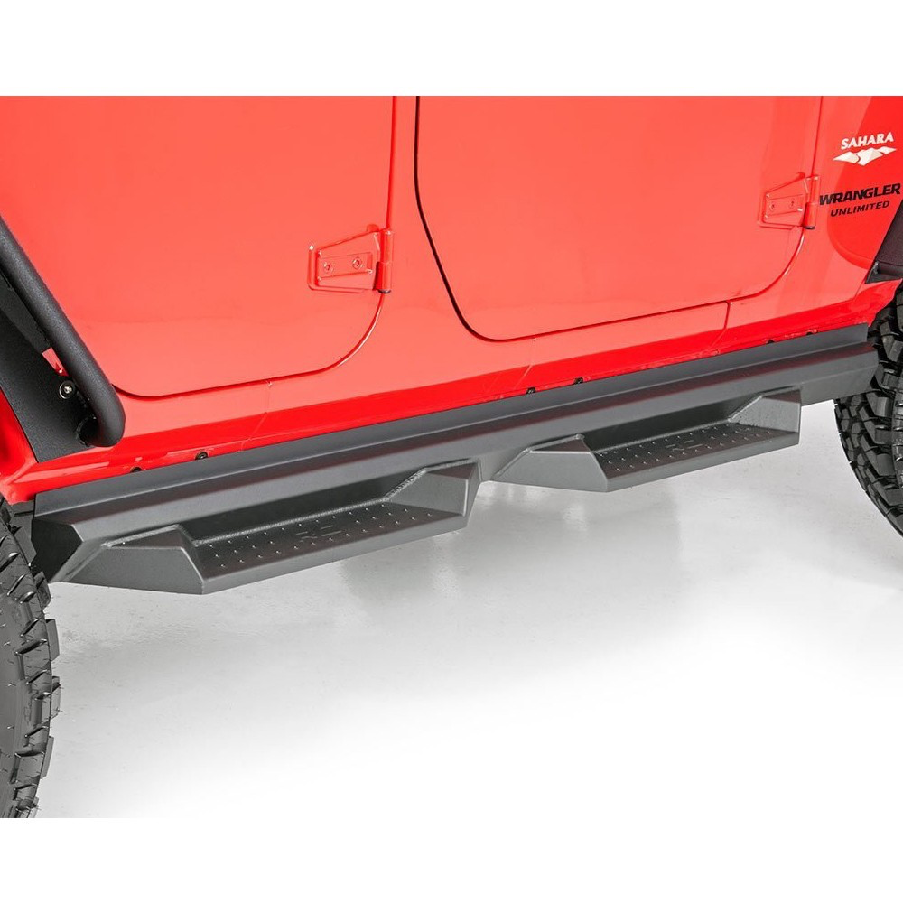 ROUGH COUNTRY DS2 SIDE STEPS - Jeep JKU - Falken Offroad