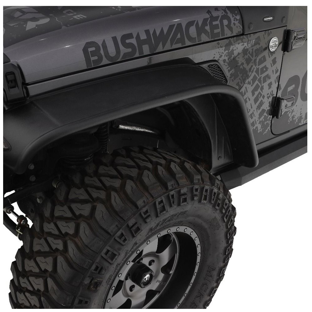 BUSHWACKER FLAT STYLE FENDER FLARES Jeep JL & JLU Falken Offroad