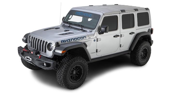 Rhino-Rack Backbone Crossbar W Quick Release - Jeep JLU - 4