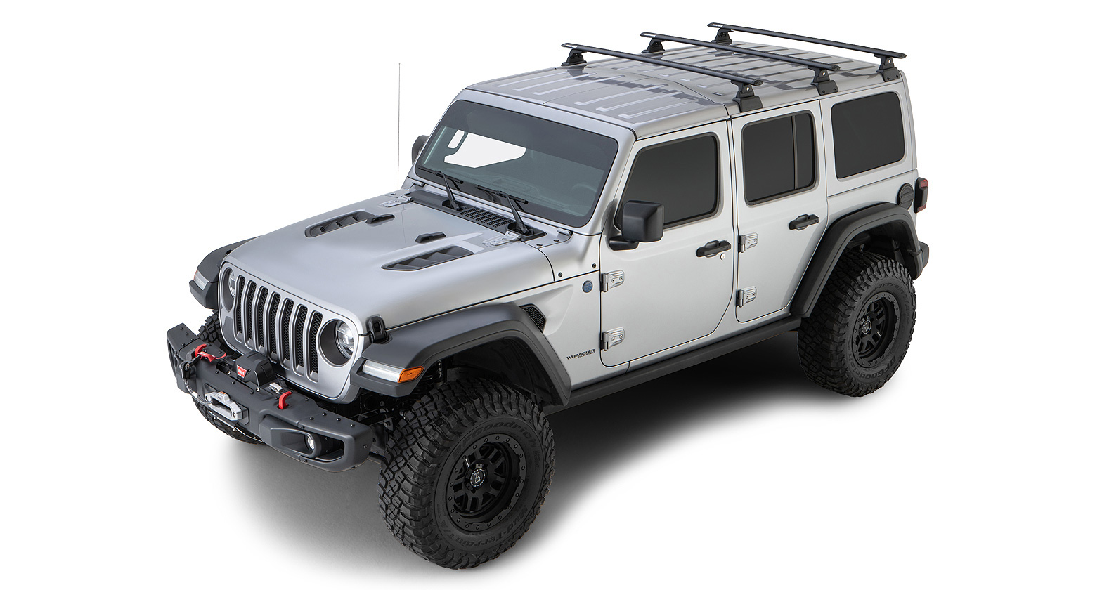 Rhino-Rack Backbone Crossbar W Quick Release - Jeep JLU